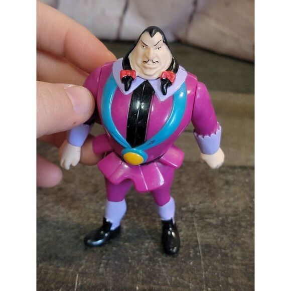 Burger King Governor Ratcliffe Pocahontas Disney toy figure villains - Picture 1 of 6